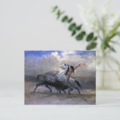 Albert Bierstadt Sketch Briefkaart (Staand voorkant)