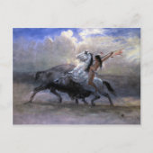 Albert Bierstadt Sketch Briefkaart (Voorkant)