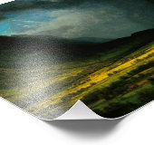 Albert Bierstadt Storm in de bergen Print Foto Afdruk (Hoek)