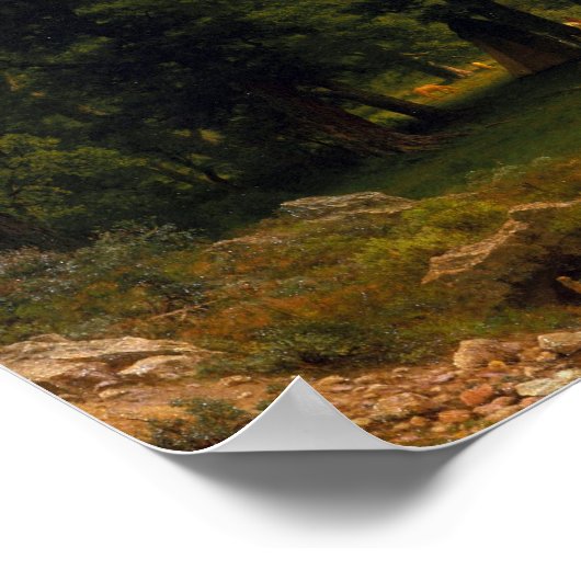 Albert Bierstadt The Rocky Mountains, Lander's erw Poster (Hoek)