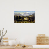 Albert Bierstadt The Rocky Mountains, Lander's erw Poster (Keuken)