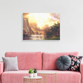 Albert Bierstadt tot Sierra Nevada Canvas Afdruk (Insitu (Woonkamer))