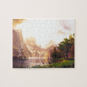 Albert Bierstadt tot Sierra Nevada Legpuzzel