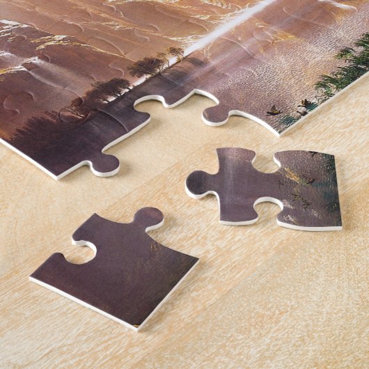 Albert Bierstadt tot Sierra Nevada Legpuzzel (Zijkant)