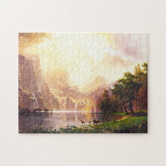 Albert Bierstadt tot Sierra Nevada Legpuzzel (Horizontaal)