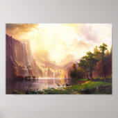 Albert Bierstadt tot Sierra Nevada Poster (Voorkant)