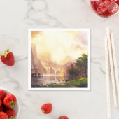 Albert Bierstadt tot Sierra Nevada Servetten (Insitu)