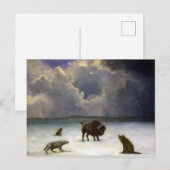 Albert Bierstadt Trapped Briefkaart (Voorkant / Achterkant)