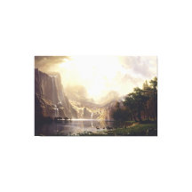 Albert Bierstadt - Tussen de Sierra Nevada Kalief