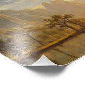 Albert Bierstadt - Valley of the Yosemite Foto Afdruk (Hoek)
