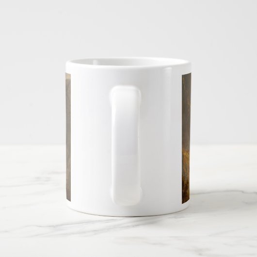 Albert Bierstadt Valley of the Yosemite Grote Koffiekop (Achterkant)