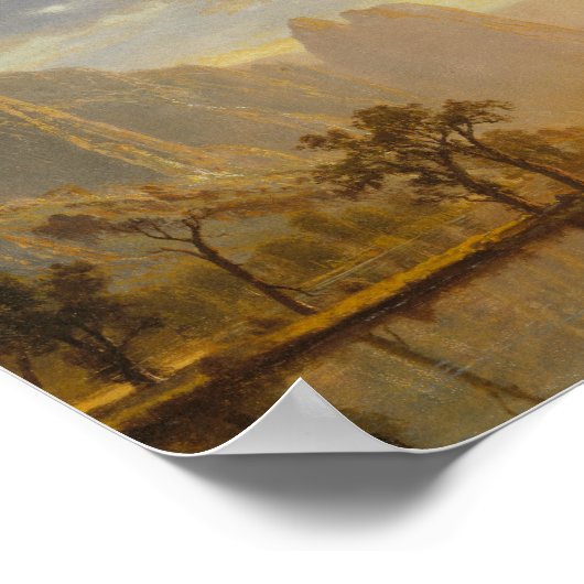 Albert Bierstadt - Valley of the Yosemite Poster (Hoek)