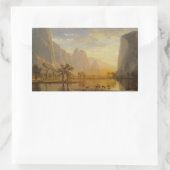 Albert Bierstadt - Valley of the Yosemite Rechthoekige Sticker (Tas)