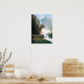 Albert Bierstadt-Yosemite Herfsten Poster (Keuken)