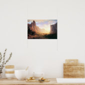 Albert Bierstadt-Yosemite Valley 3 Poster (Keuken)
