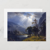 Albert Bierstadt Yosemite Valley Briefkaart (Voorkant / Achterkant)