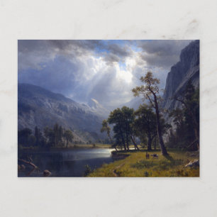 Albert Bierstadt Yosemite Valley Briefkaart
