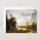 Albert Bierstadt Yosemite Valley Briefkaart (Voorkant / Achterkant)