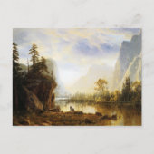 Albert Bierstadt Yosemite Valley Briefkaart (Voorkant)