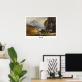 Albert Bierstadt Zedign Art Poster #108 (Thuiskantoor)