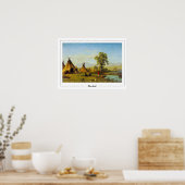 Albert Bierstadt Zedign Art Poster #118 (Keuken)