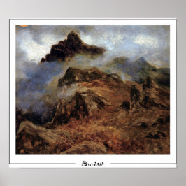 Albert Bierstadt Zedign Art Poster #20