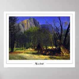 Albert Bierstadt Zedign Art Poster #206