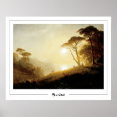 Albert Bierstadt Zedign Art Poster #224 (Voorkant)