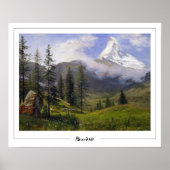 Albert Bierstadt Zedign Art Poster #271 (Voorkant)