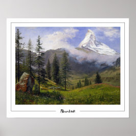 Albert Bierstadt Zedign Art Poster #271