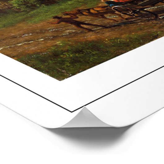 Albert Bierstadt Zedign Art Poster #299 (Hoek)