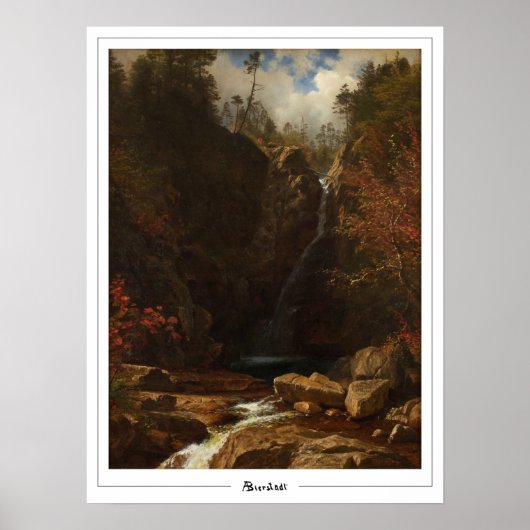 Albert Bierstadt Zedign Art Poster #3 (Voorkant)