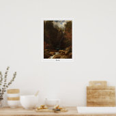 Albert Bierstadt Zedign Art Poster #3 (Keuken)