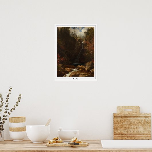 Albert Bierstadt Zedign Art Poster #3 (Keuken)