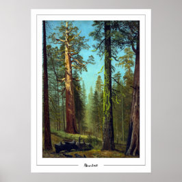 Albert Bierstadt Zedign Art Poster #31