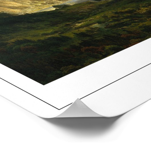 Albert Bierstadt Zedign Art Poster #60 (Hoek)