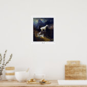 Albert Bierstadt Zedign Art Poster #7 (Keuken)