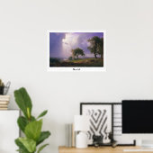 Albert Bierstadt Zedign Art Poster #99 (Thuiskantoor)