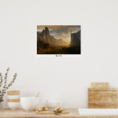 Albert Bierstadt Zedign Kunstposter #121 Poster (Keuken)