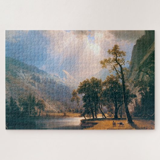 Albert Bierstadt's Half Dome Yosemite Valley, 1870 Legpuzzel (Horizontaal)