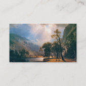Albert Bierstadt's Half Dome Yosemite Valley, 1870 Visitekaartje (Achterkant)