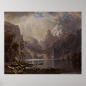 Albert Bierstadt's Lake Tahoe, 1868 Poster (Voorkant)