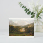 Albert Bierstadt's Rocky Mountains, de piek van La Briefkaart (Staand voorkant)