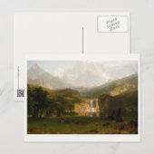 Albert Bierstadt's Rocky Mountains, de piek van La Briefkaart (Voorkant / Achterkant)