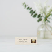 Albert Bierstadt's schilderij in de bergen 1867 Mini Visitekaartje (Staand voorkant)