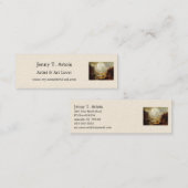 Albert Bierstadt's schilderij in de bergen 1867 Mini Visitekaartje (Voorkant / Achterkant)