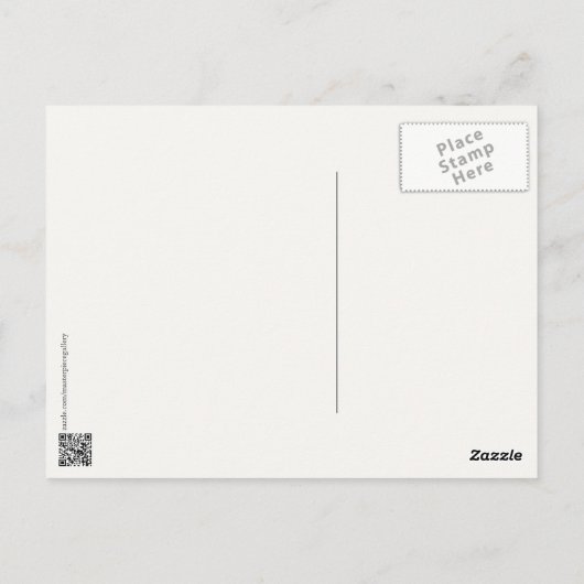 Albert Bierstadt's Sunset in de Yosemite-vallei Briefkaart (Achterkant)