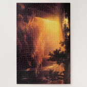 Albert Bierstadt's Sunset in de Yosemite-vallei Legpuzzel (Verticaal)
