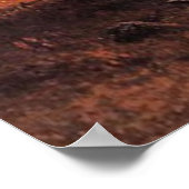 Albert Bierstadt's Sunset in de Yosemite-vallei Poster (Hoek)