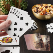 Albert Bierstadt's The Fishing Fleet Puzzel Pokerkaarten (Insitu)